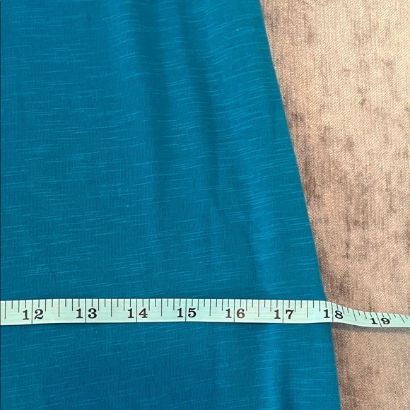 Caslon Teal Sleeveless Tiered Maxi Dress - Picture 7 of 8